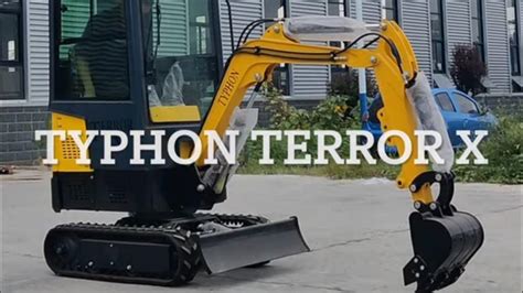 typhon terror x mini excavator review|typhon terror x attachments.